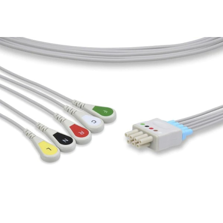 IEC 5-strand telemetry cable pressure finish for Tel-100 MINDRAY