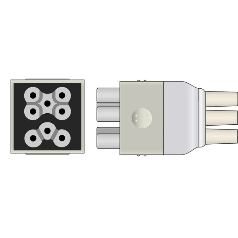 Cavo di telemetria IEC Finitura morsetto a 5 fili per Aprexpro FH GE HEALTHCARE