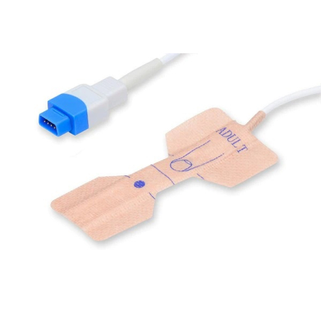 Box of 24 sensors SPO² - UU - Adult - Fabric for Tuffsat GE HEALTHCARE