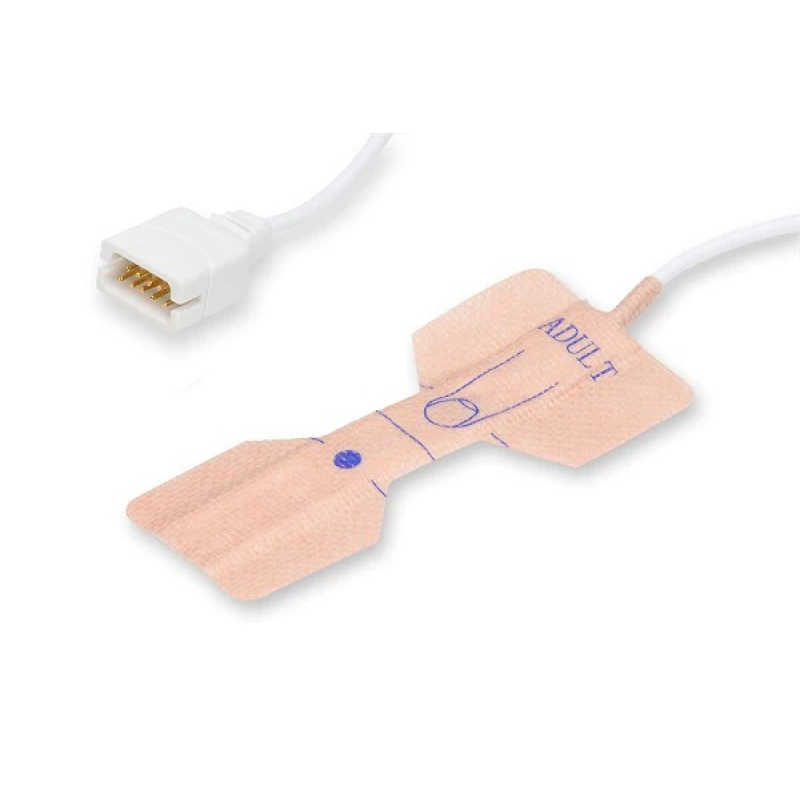 Box of 24 sensors SPO² - UU - Adult - Fabric for Accutor MINDRAY