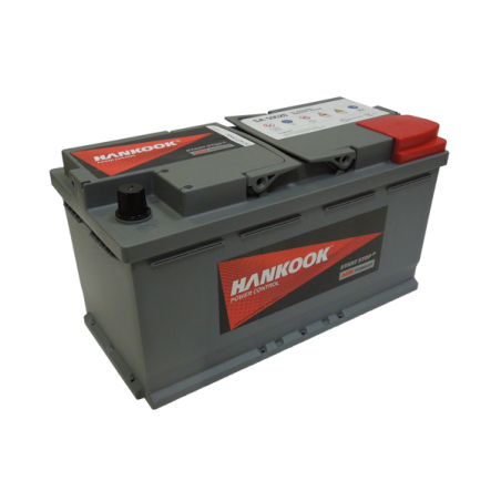 Batterie plomb démarrage start/stop 12V 95Ah 850A Hankook