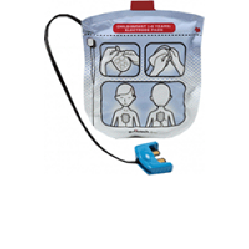 Pediatric electrodes for Lifeline View DEFIBTECH