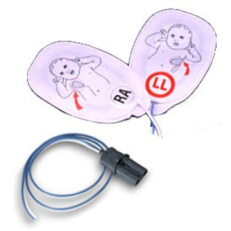 Box di 5x2 elettrodi pediatrici originali per FR2 PHILIPS