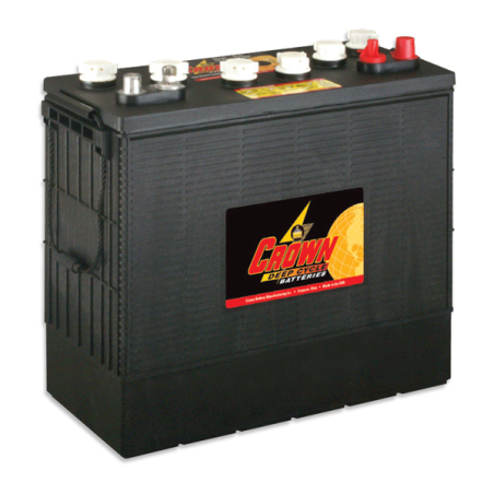 Batteria Piombo 12V 185Ah Crown (394X178X372) (CR185HD)
