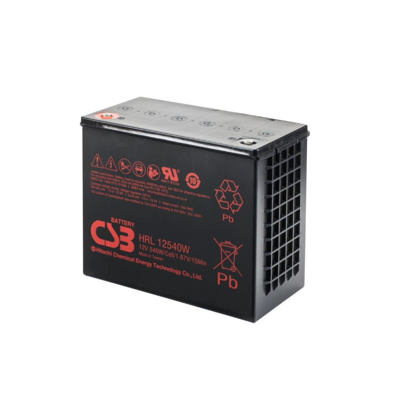 Battery 12V 540W/15min (343x170x275.7) CSB (HRL12110W) (HRL12540W)