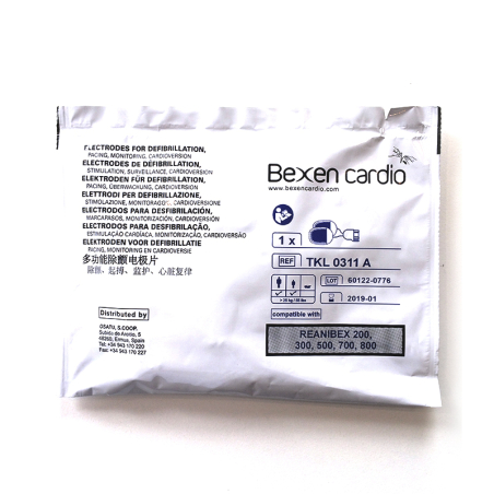 Original adult electrodes for Reanibex 200 BEXEN CARDIO