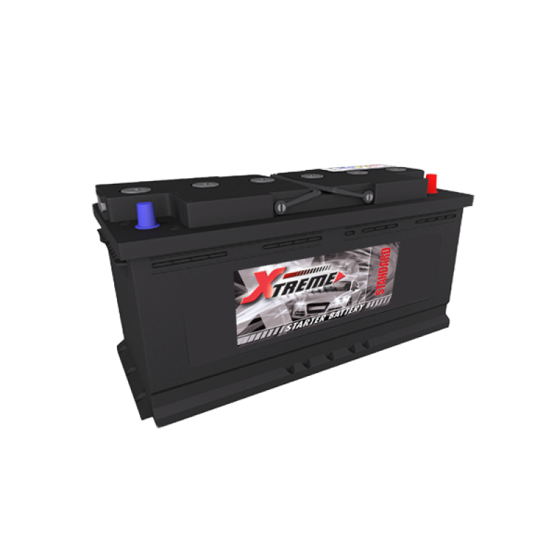 Batterie plomb démarrage 12V 110Ah 1000A heavy duty +D