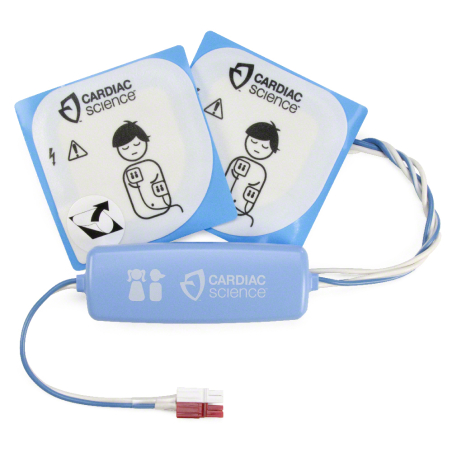 Box of 5 original pediatric electrodes for G3 CARDIAC SCIENCE (9730-002)