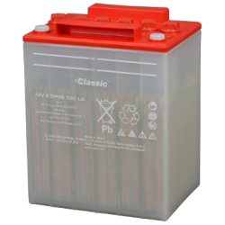 Battery Lead 12V 100Ah Exide (272X206X347) (12V-2OPzS100LA)