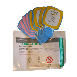 Training pediatric electrode kit (5 pairs) for CR PLUS PHYSIOCONTROL (11250-000045)