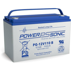 Batteria Piombo 12V 110Ah Power Sonic (330X173X212) M8 (PG12V110M8)