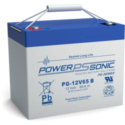 Battery Lead 12V 65Ah Power Sonic (260X168X216) (PG12V65)