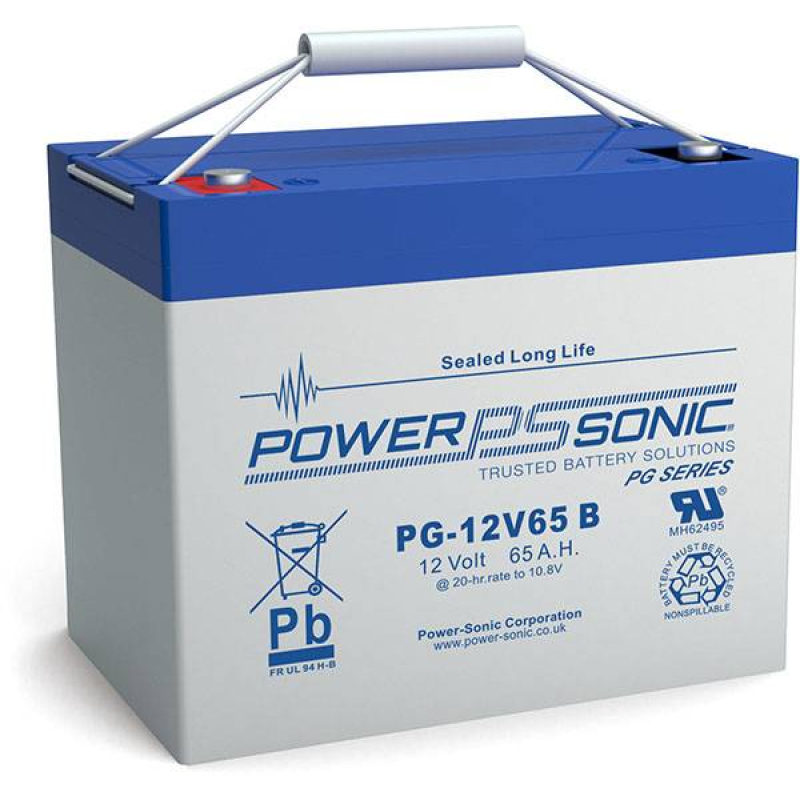 Batteria Piombo 12V 65Ah Power Sonic (260X168X216) (PG12V65)