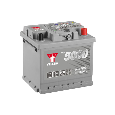 Lead battery start 12V 54Ah 500A SMF Yuasa (YBX5012)
