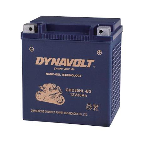 Batterie démarrage plomb Nano gel 12V 30Ah +D GHD30HL-BS
