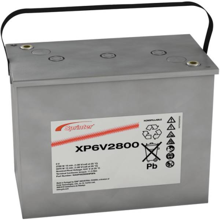 Battery Lead 6V 195Ah Exide (309X172X241) (XP6V2800)