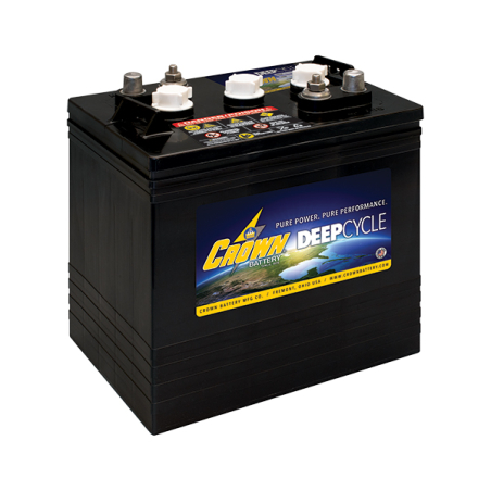 Batteria Piombo 6V 220Ah Crown (260X179X278) (CR220HD)