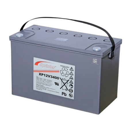Batteria Piombo 12V 105Ah Exide (351X172X239) (XP12V3400)