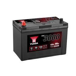 Lead battery starting 12V 95Ah 720A Yuasa (YBX3334)