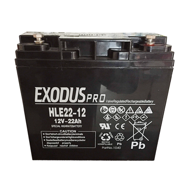Lead Battery 12V 22Ah High Rate Special Booster (HLE22-12)