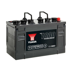Lead battery start 12V 110Ah 750A Super Heavy Duty (YBX1663)