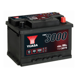 Lead battery 12V 60Ah 550A YUASA (YBX3075)