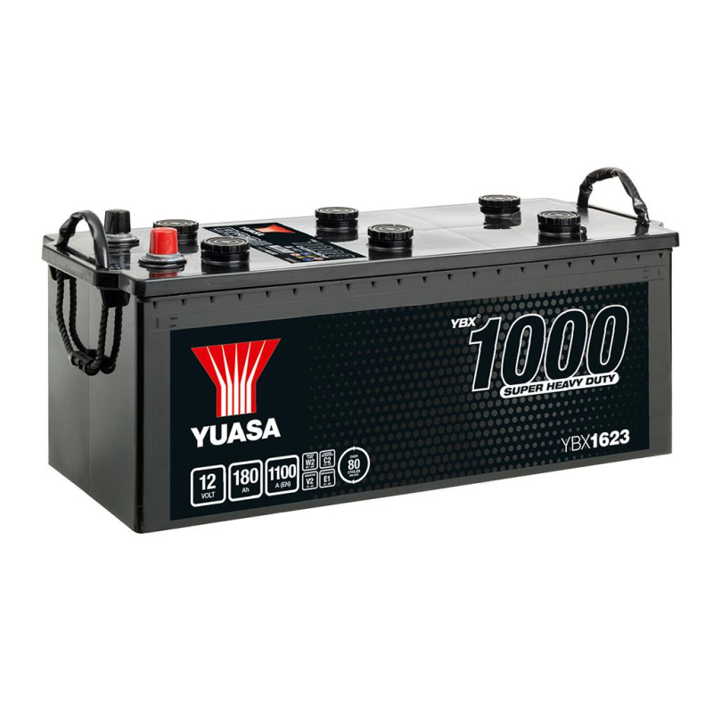 Battery lead start 12V 180Ah 1100A Super Heavy duty (YBX1623)
