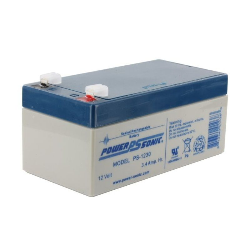 Batteria Piombo 12V 3.4Ah Power Sonic (134X67X64) (PS1230)