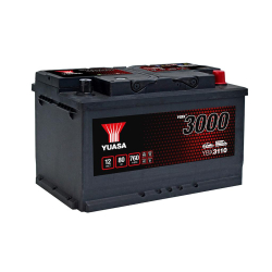 Batterie plomb démarrage 12V 80Ah 760A +D SMF Yuasa YBX3110