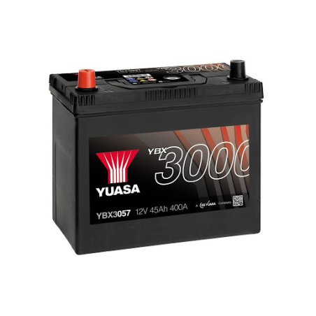 Lead battery start 12V 45Ah 400A SMF 'G Yuasa ( YBX3057)