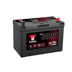 Lead battery start 12V 95Ah 720A SMF 'D Yuasa ' (YBX3335)