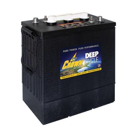 Deep Cycle 6V 305Ah double terminal Crown (CR305HD)