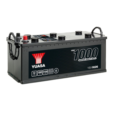 Batterie plomb démarrage 12V 180Ah 1100A Super HD +D Yuasa