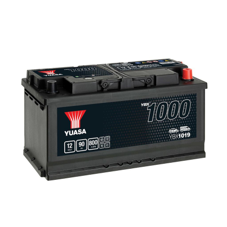 Lead battery start 12V 90Ah 800A 'D Yuasa' (YBX1019)