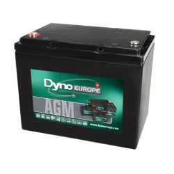 Battery Lead 12V 99Ah DYNO EUROPE (260X168X211) M6 (DAB12-80EV-M6)