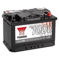 Batterie plomb démarrage 12V 70Ah 640A +D Yuasa YBX1096