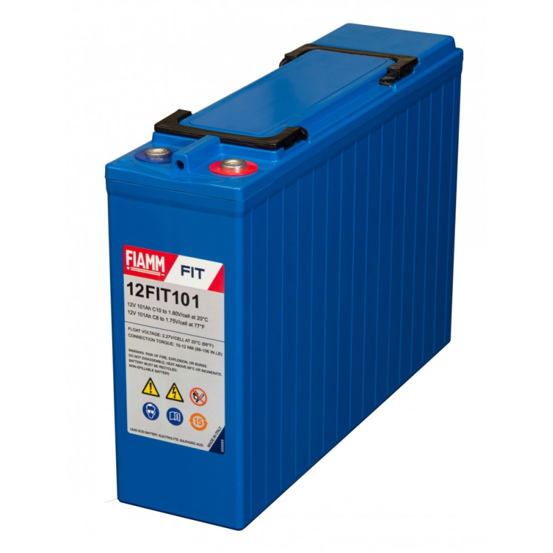 Battery Lead 12V 101Ah Fiamm (395X108X275) (12FIT101)