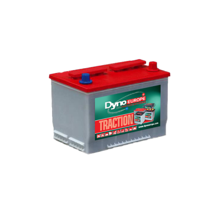 Single-piece lead battery traction 12V 75Ah 'D ' (2PZS56)