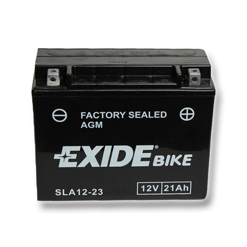 Lead battery AGM Moto 12V 21Ah 350A Exide (SLA12-23)