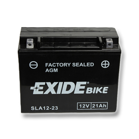Batterie plomb AGM Moto 12V 21Ah 350A SLA12-23 Exide