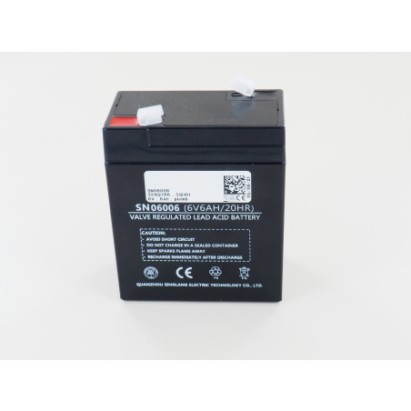 Batterie plomb 6V 6Ah