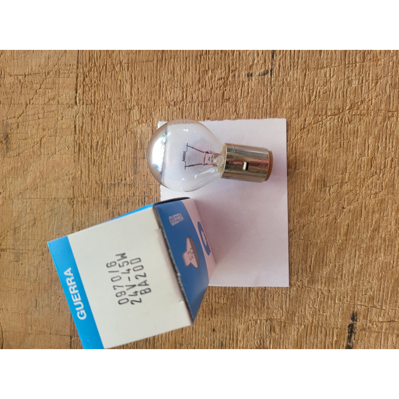 Lamp Incandescence 24V 45W BA20D