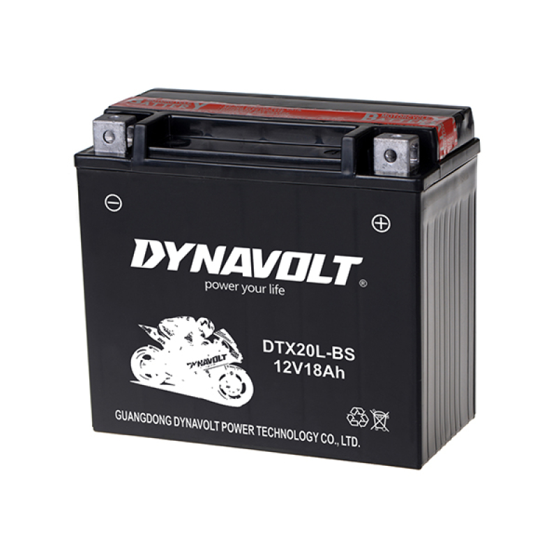 Battery lead motorcycle 12V 18Ah maintenance-free (DTX20L-BS)