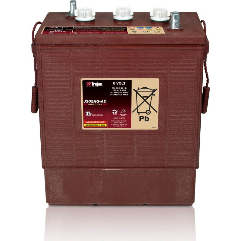 Battery Lead 6V 360Ah Trojan (312X174X366) (J305HG-AC)