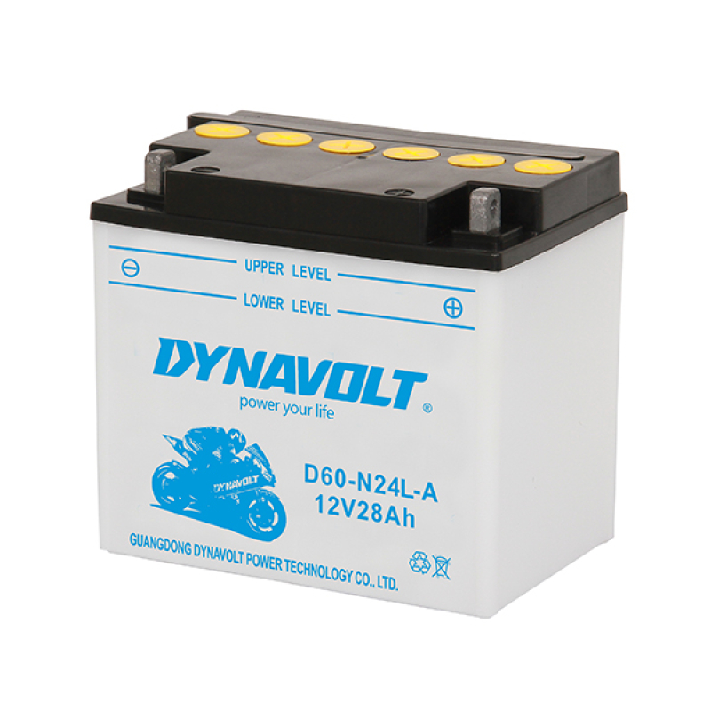 Battery starter motorcycle 12V 28Ah 280A +D (D60-N24L-A)