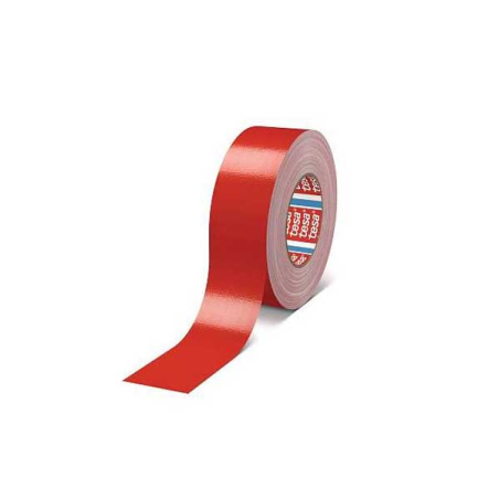 NASTRO TESA 4688 TELA STANDARD25M X 50MM ROSSO
