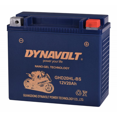 Battery start lead Nano gel 12V 20Ah +D Dynavolt (GHD20HL-BS)