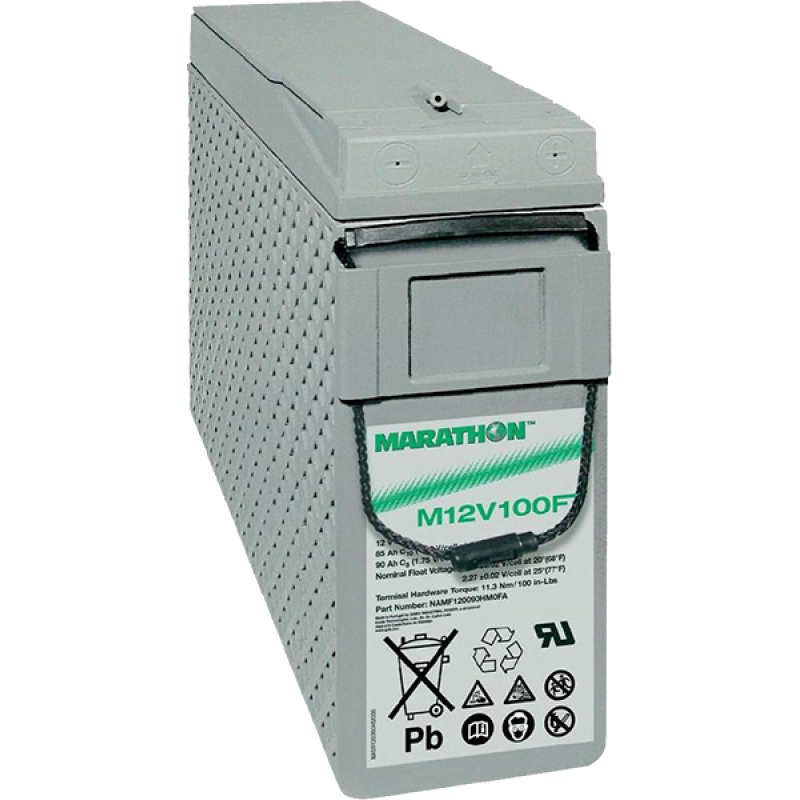 Battery Lead 12V 100Ah Exide (395X105X287) (M12V100FT)