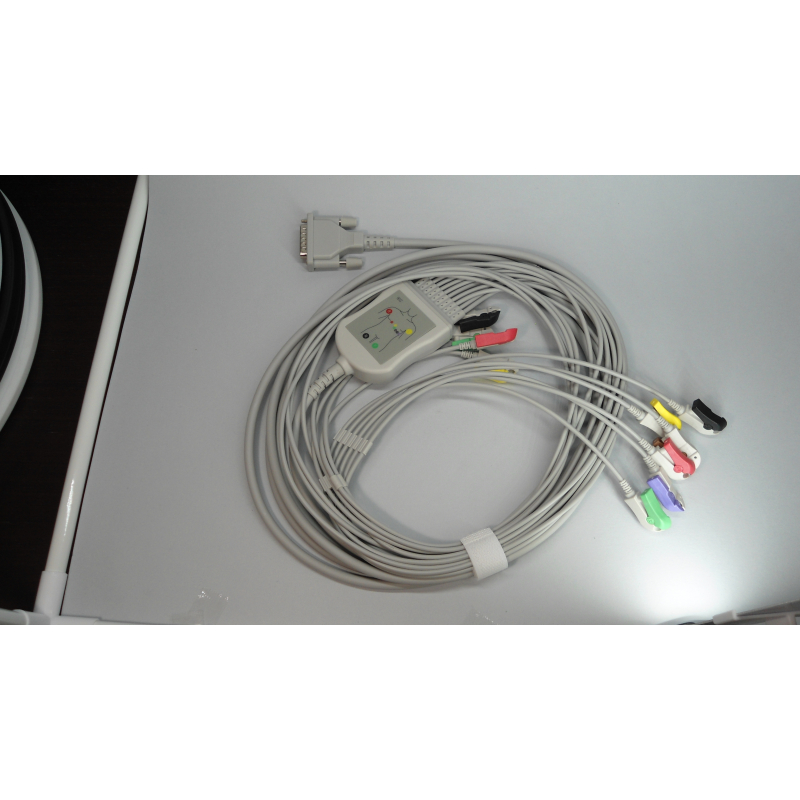 CAVO ECG 10 DERIVZ. A PINZA connettore DB15 3.5M