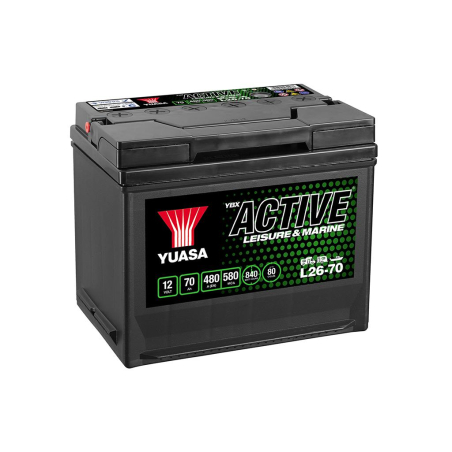 Battery 12V 70Ah 480A range Active Leisure (L26-70)